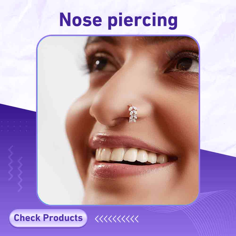 Nose piercing