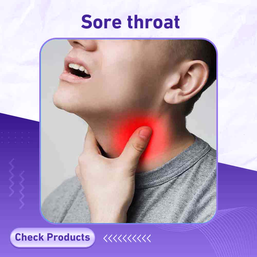 Sore throat - Milano Pharmacy