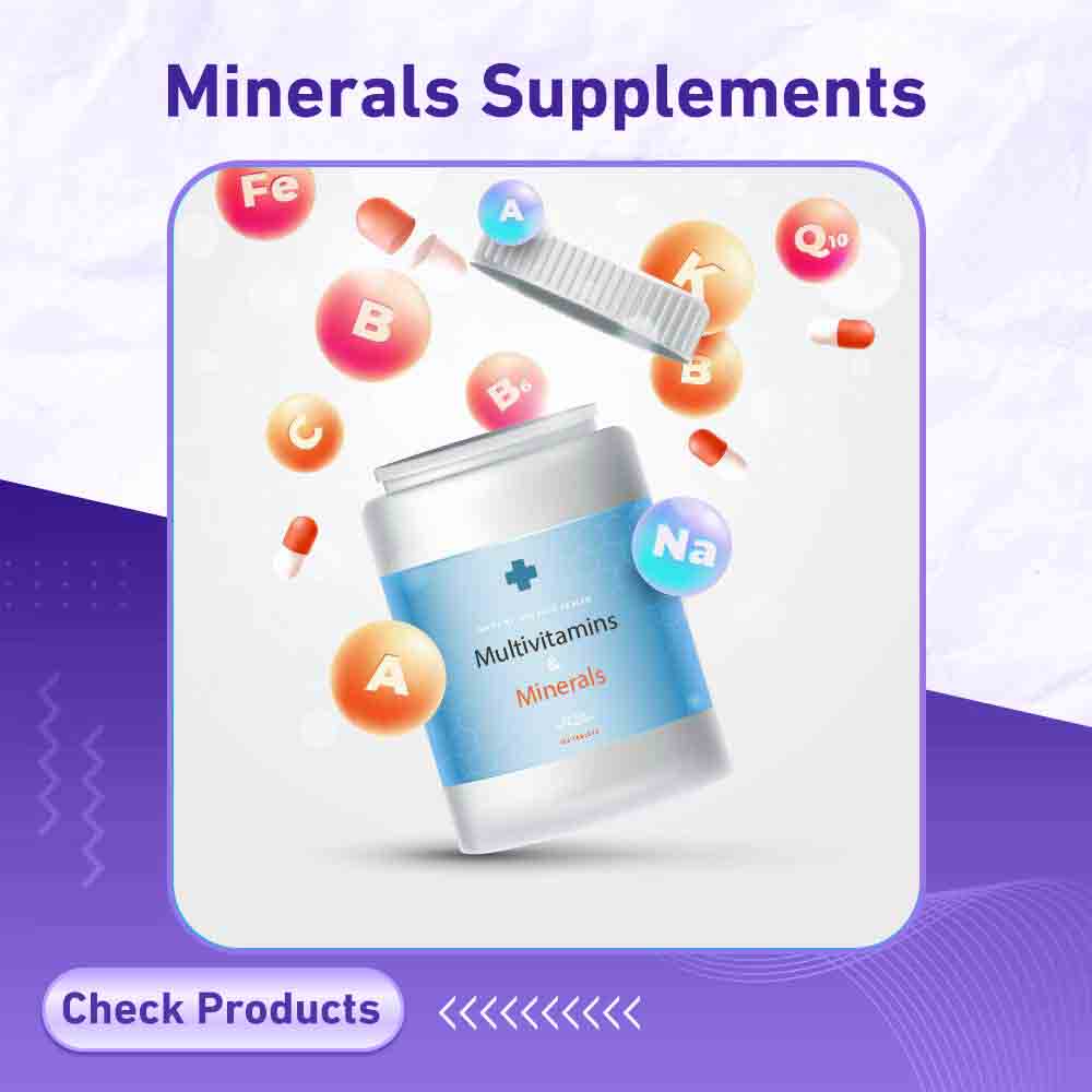 Minerals Supplements - Milano Pharmacy