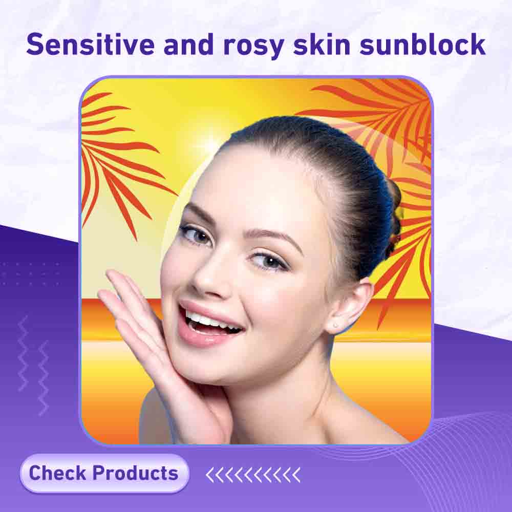 Sensitive and rosy skin sunblock - Milano Pharmacy