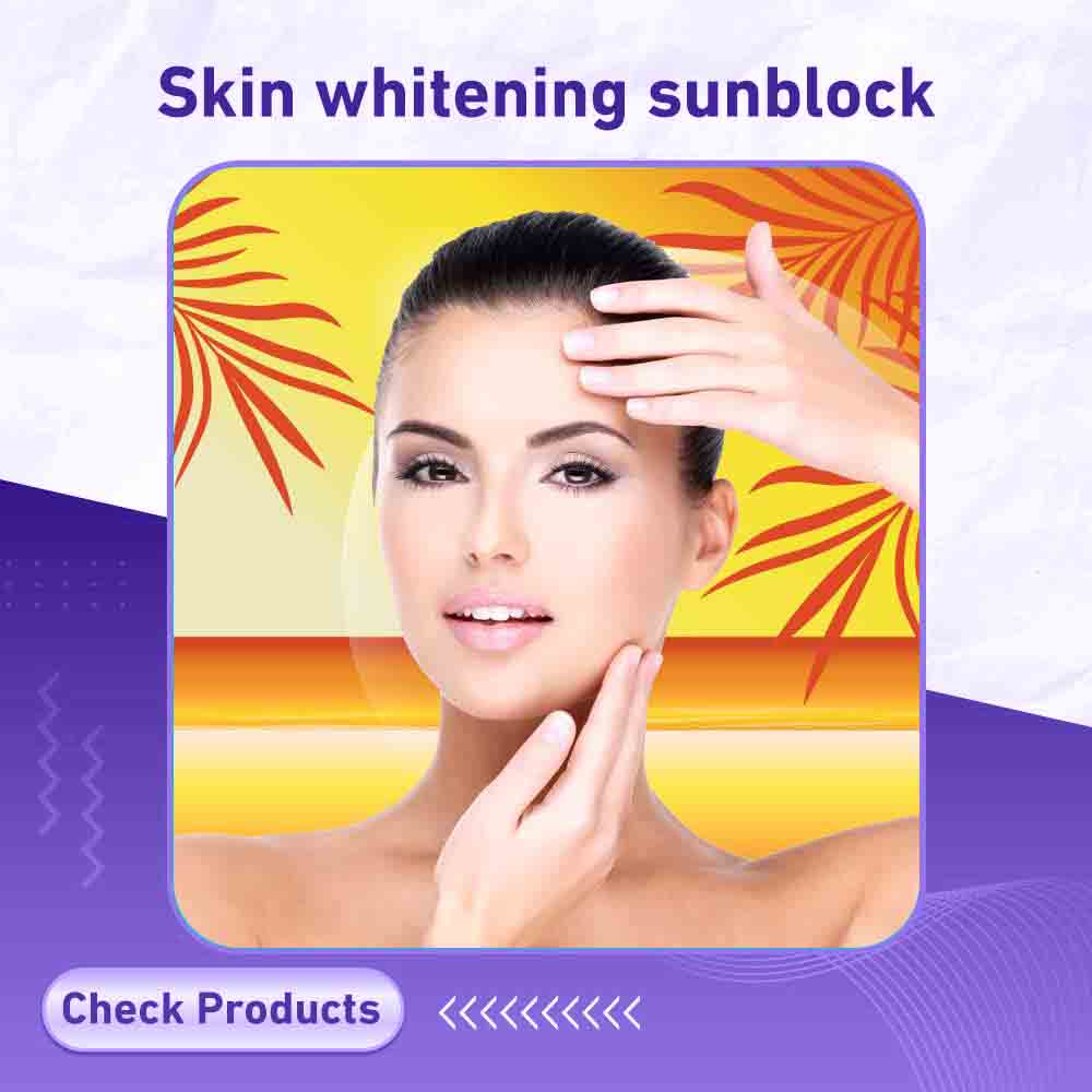 Skin whitening sunblock - Milano Pharmacy