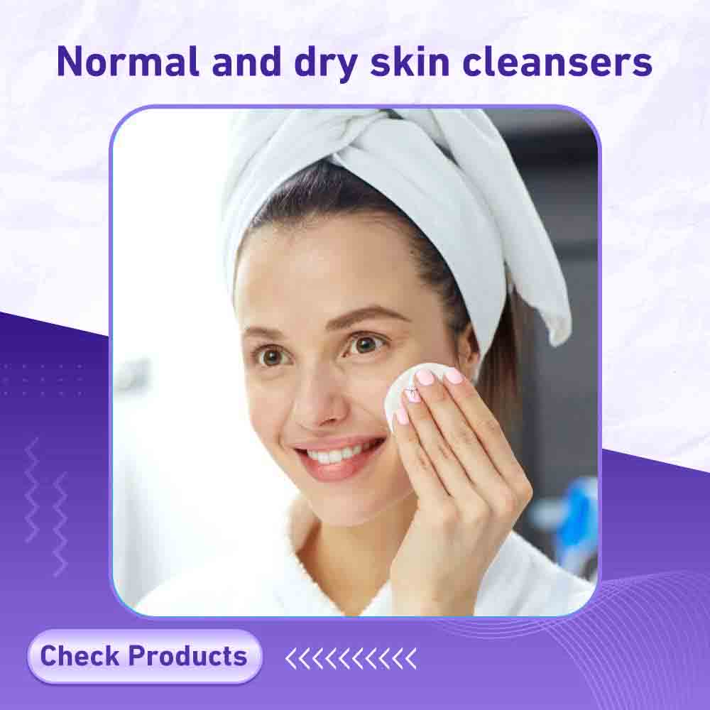 Normal and dry skin cleansers - Milano pharmacy