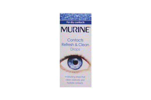 MURINE CONTACTS REFRESH  CLEAN EYE DROPS 15 ML - Milano Pharmacy