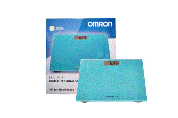 OMRON HN289 DIGITAL PERSONAL SCALE BLUE - Milano Pharmacy