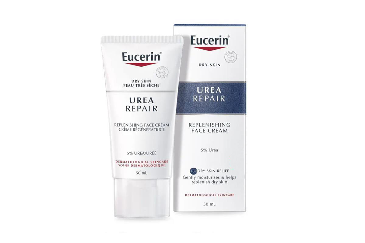 EUCERIN UREA REPAIR FACE CREAM 5% UREA 50 ML - Milano Pharmacy