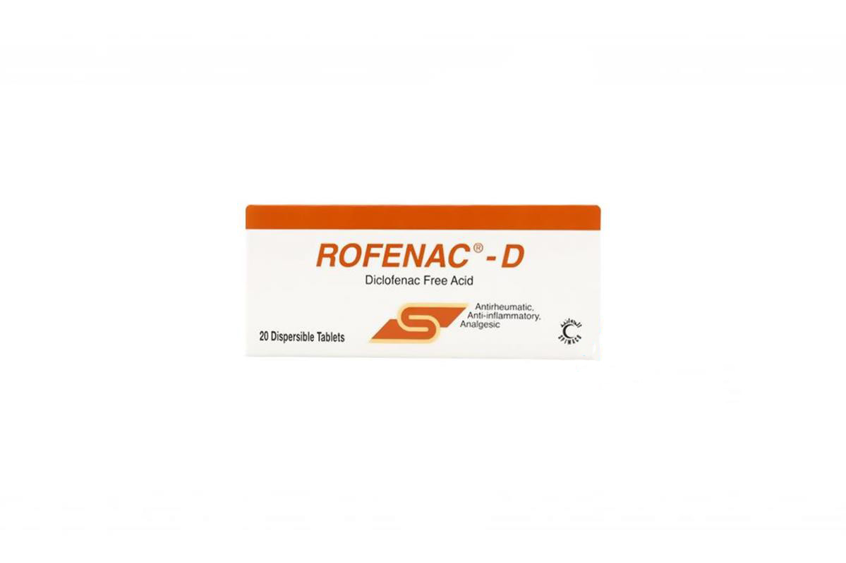 ROFENAC  D 50MG 20 TABLETS - Milano Pharmacy