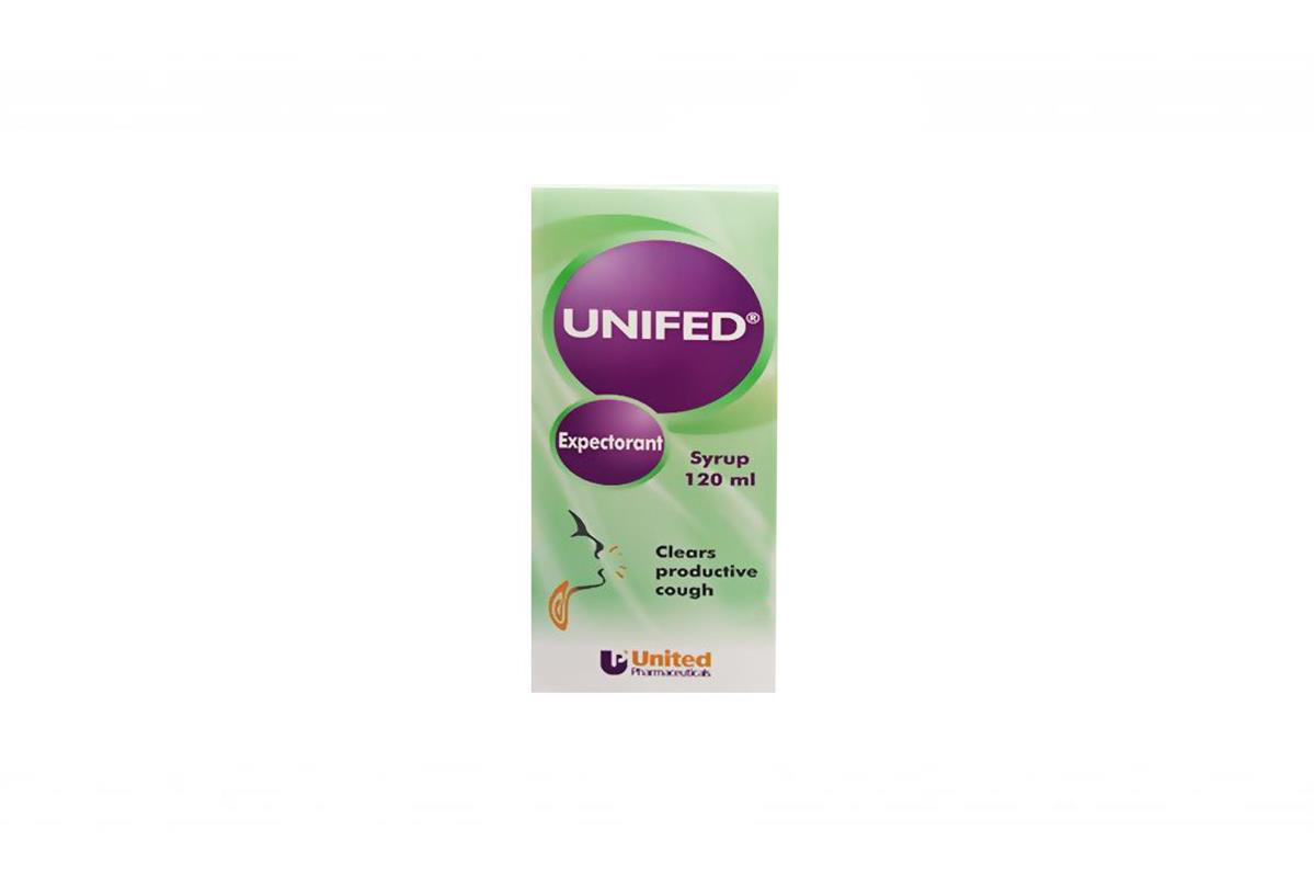 UNIFED EXPECTORANT 120ML SYRUP - Milano Pharmacy