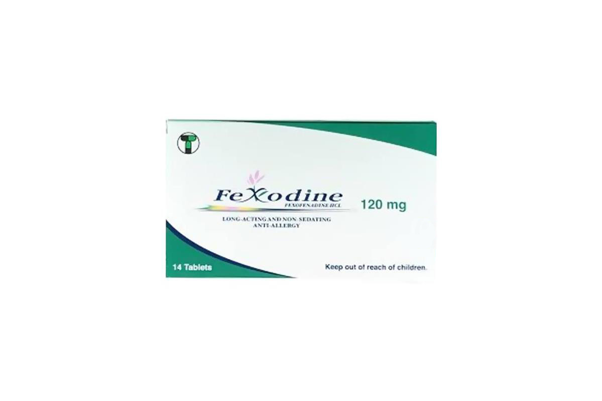 FEXODINE 120MG 14 TABLETS - Milano Pharmacy