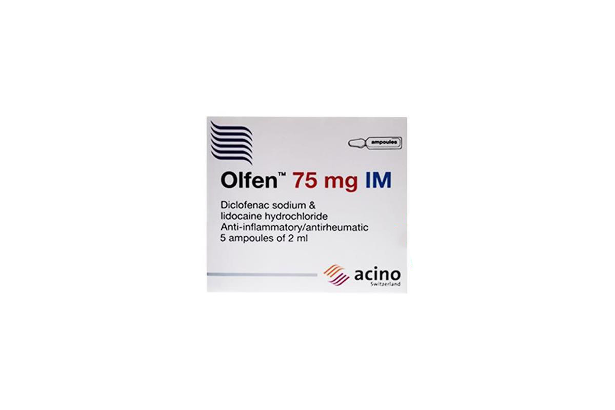 OLFEN 75 MG 2ML 5 AMP - Milano Pharmacy