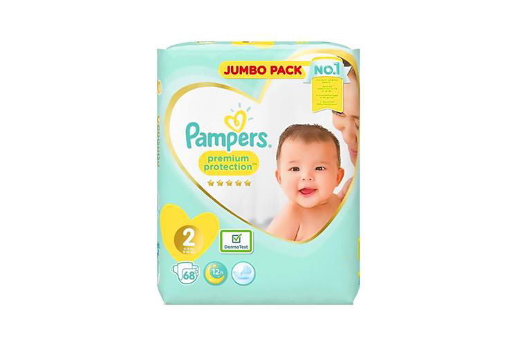 PAMPERS NO 2 PREMIUM CARE 68  DIAPERS 4 TO 8 KG - Milano Pharmacy