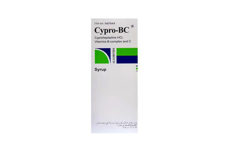 CYPRO BC SYRUP 114 ML - Milano Pharmacy