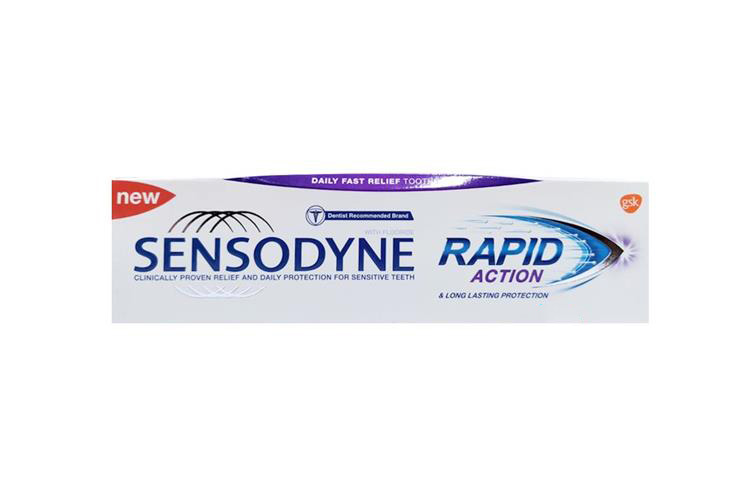 SENSODYNE TOOTHPASTE RAPID ACTION 75ML - Milano Pharmacy