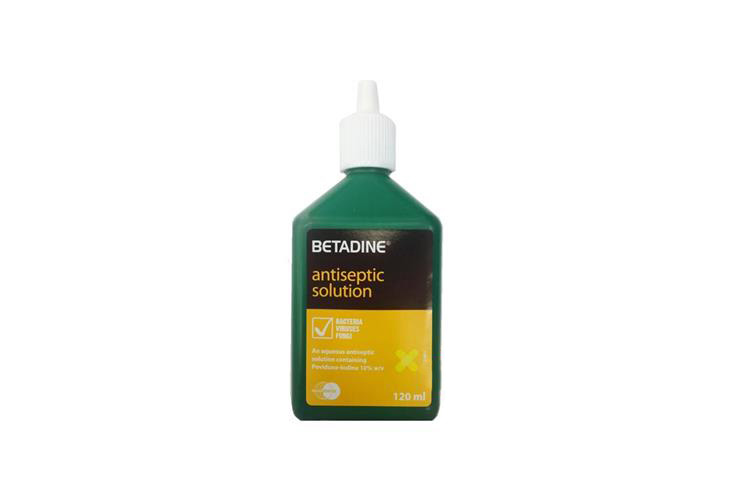 BETADINE ANTISEPTIC SOLUTION  10% 120 ML - Milano Pharmacy