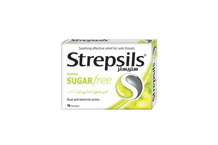 STREPSILS LEMON SUGER FREE 16 LOZENGES - Milano Pharmacy