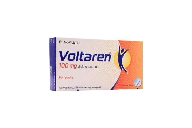 VOLTAREN 100 MG 5 SUPPOSITORIES - Milano Pharmacy