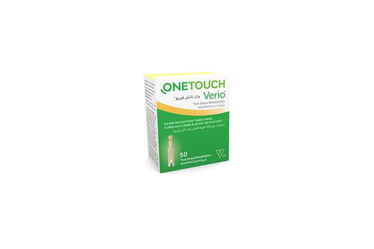 ONETOUCH VERIO 50 STRIPS - Milano Pharmacy