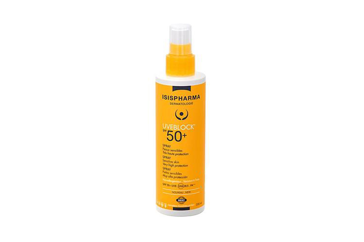 ISISPHARMA UVEBLOCK SPF 50PLUS  SPRAY 200 ML - Milano Pharmacy