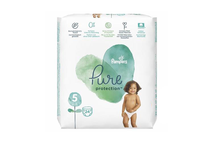 PAMPERS 5 PURE PROTECTION 11 PLUS  KG 24 PCS - Milano Pharmacy