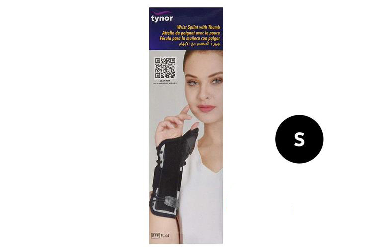 TYNOR WRIST SPLINT WITH THUMB S E44 - Milano Pharmacy