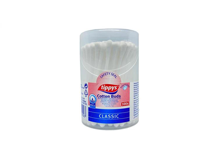 TIPPYS COTTON BUDS 100 PCS - Milano Pharmacy