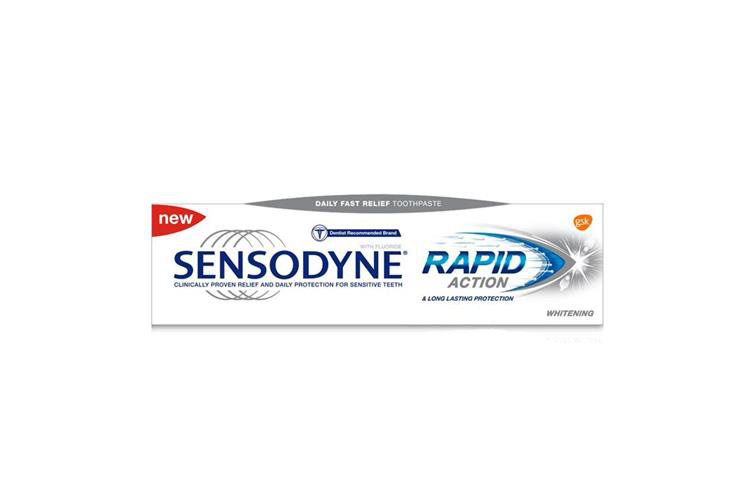 SENSODYNE  RAPID ACTION WHITENING TOOTHPASTE 75 ML - Milano Pharmacy