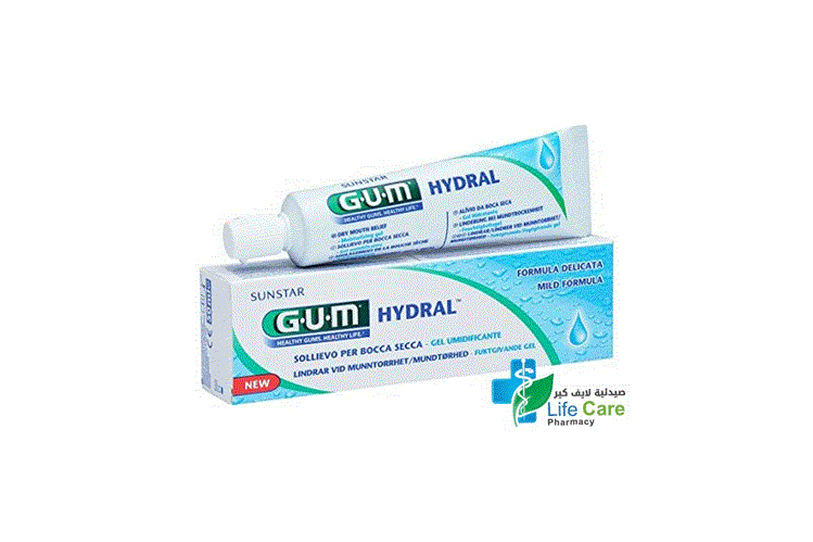 GUM HYDRAL GEL 50 ML - Milano Pharmacy