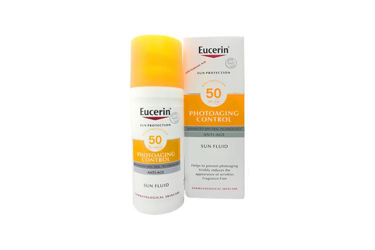 EUCERIN SUN PHOTOAGING CONTROL SUN FLUID 50 ML - Milano Pharmacy