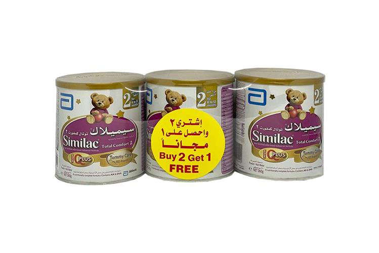 BOX BUY2GET1 SIMILAC TOTAL COMFORT 2 360 GM - Milano Pharmacy