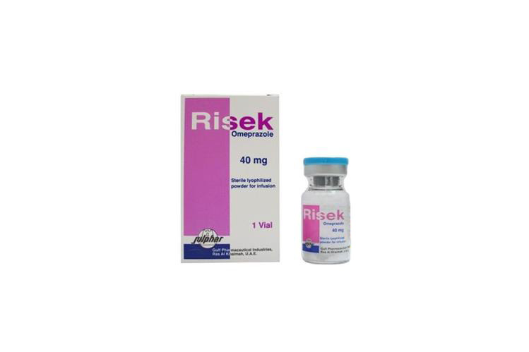 RISEK 40 MG POWDER FOR INJECTION 1 VIAL - Milano Pharmacy