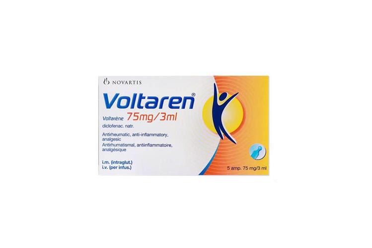 VOLTAREN 75 MG 3 ML 5 AMPULES - Milano Pharmacy