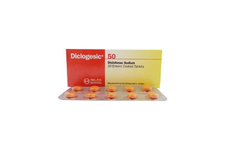 DICLOGESIC 50 MG 20 TAB - Milano Pharmacy