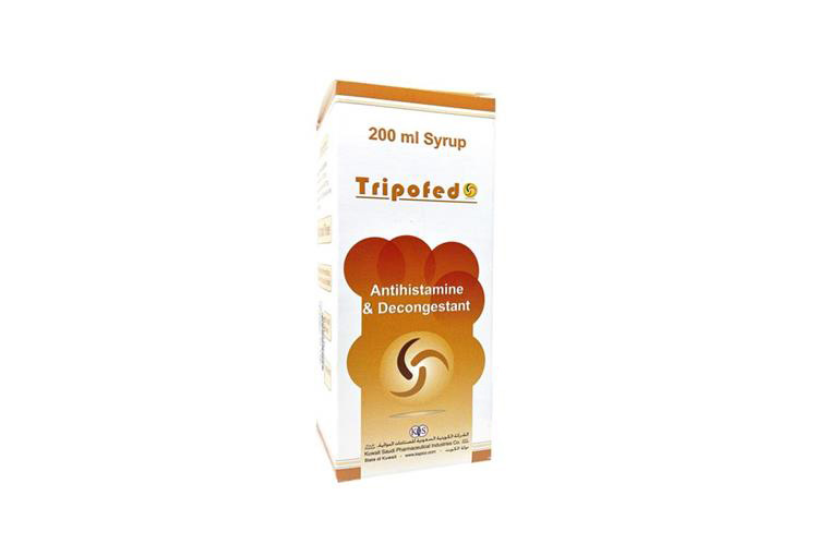 TRIPOFED SYRUP 200 ML - Milano Pharmacy