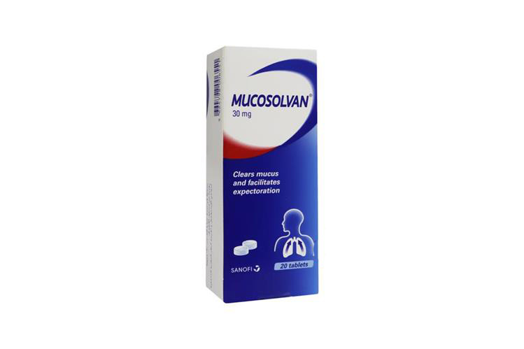 MUCOSOLVAN 30 MG 20 TABLETS - Milano Pharmacy