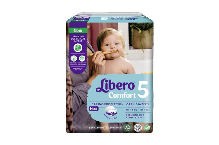 LIBERO COMFORT NO 5 FROM 10 TO 14 KG 24 DIAPERS - Milano Pharmacy