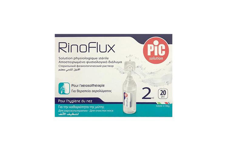 PIC RINOFLUX NORMAL SALINE 2ML - Milano Pharmacy