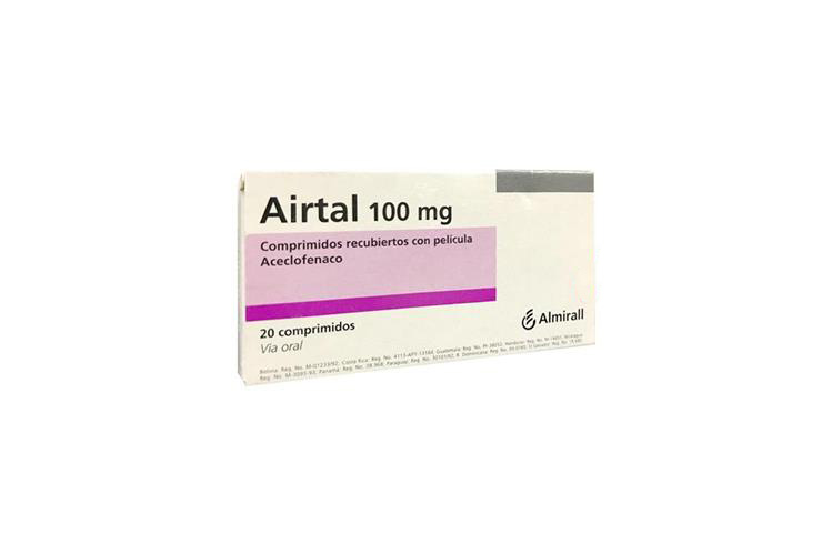 AIRTAL 100MG 20 TABS - Milano Pharmacy