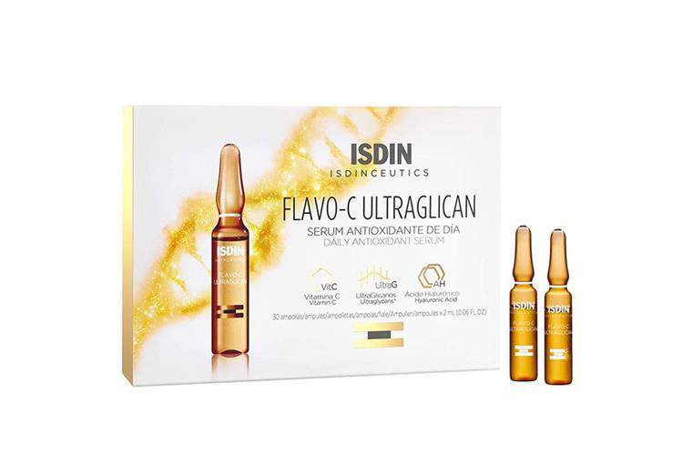 ISDIN FLAVO C ULTRAGLICAN  SERUM 10 AMPULES  2ML - Milano Pharmacy