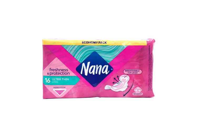 NANA ULTRA THIN LONG 16 PADS - Milano Pharmacy