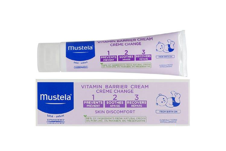 MUSTELA VITAMIN BARRIER CREAM 1 2 3 100 ML - Milano Pharmacy