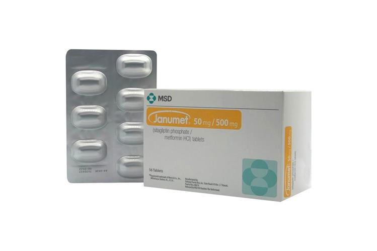 JANUMET 50/500 MG 56 TABLETS - Milano Pharmacy