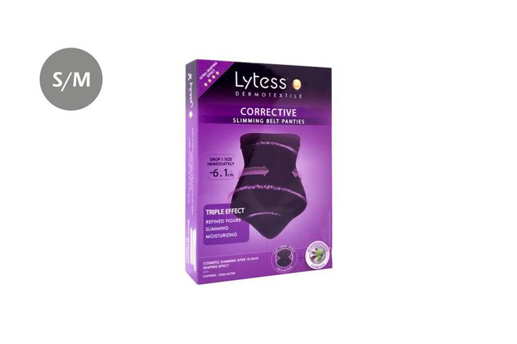 LYTESS CORRECTIVE SLIMMING BELT PANTIES BLACK SIZE S AND M - Milano Pharmacy