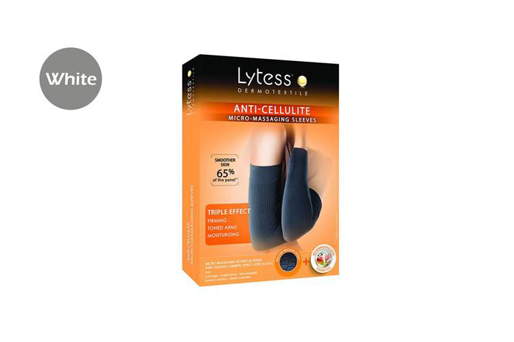 LYTESS ANTI CELLULITE SLEEVES TU WHITE - Milano Pharmacy