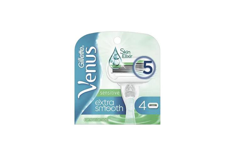 GILLETTE VENUS SENSITIVE EXTRA SMOOTH 4 BLADES - Milano Pharmacy