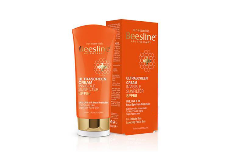 BEESLINE ULTRASCREEN CREAM INVISIBLE SUNFILTER SPF50 60 ML - Milano Pharmacy