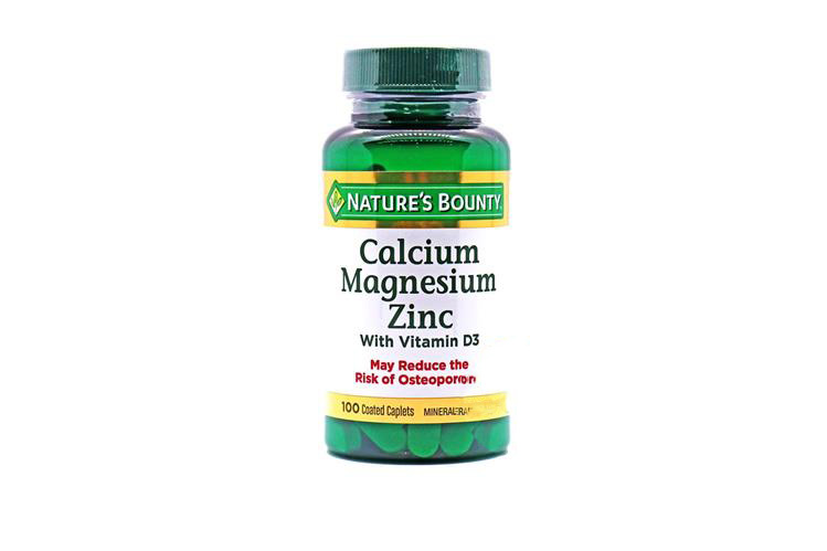 NATURES BOUNTY CAL MAG ZINC WITH VIT D3 100 TABLETS - Milano Pharmacy