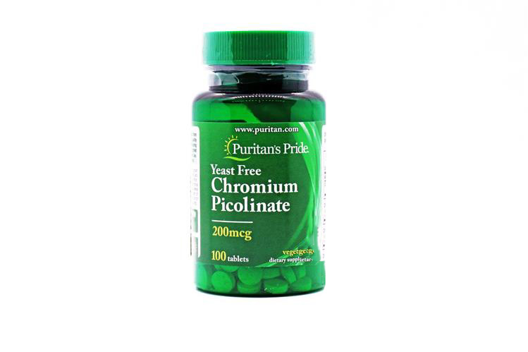 PURITAN'S PRIDE CHROMIUM 200MCG 100TABLET - Milano Pharmacy