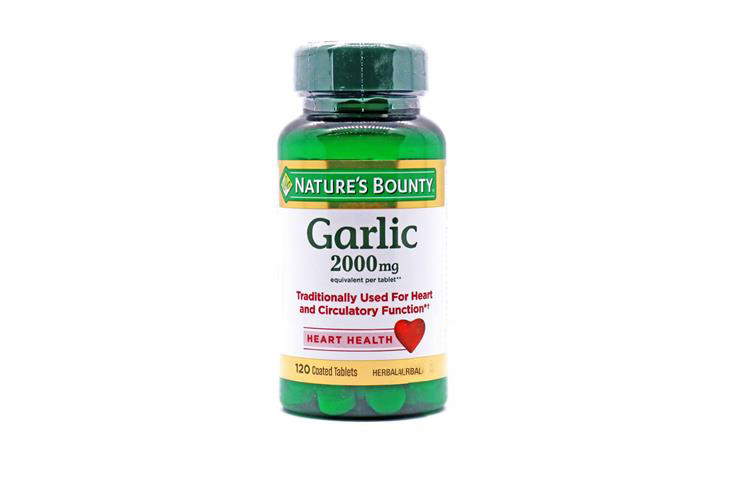 NATURES  BOUNTY GARLIC 2000 MG 120 TABLETS - Milano Pharmacy