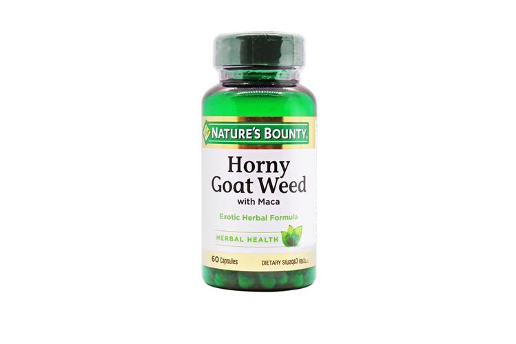 NATURES BOUNTY HORNY GOAT WEED 60 CAPSULES - Milano Pharmacy