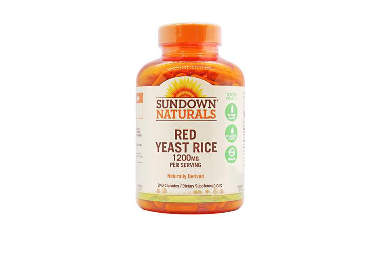 SUNDOWN RED YEAST RICE 1200MG 240 CAPSULES - Milano Pharmacy