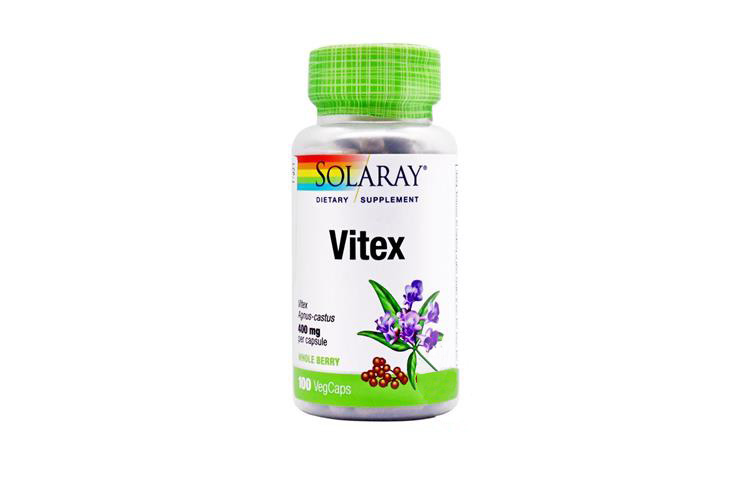 SOLARAY VITEX 400MG 100VEGCAPS - Milano Pharmacy